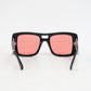 Chanel Black & Pink Oversized Sunglasses - 5539-A
