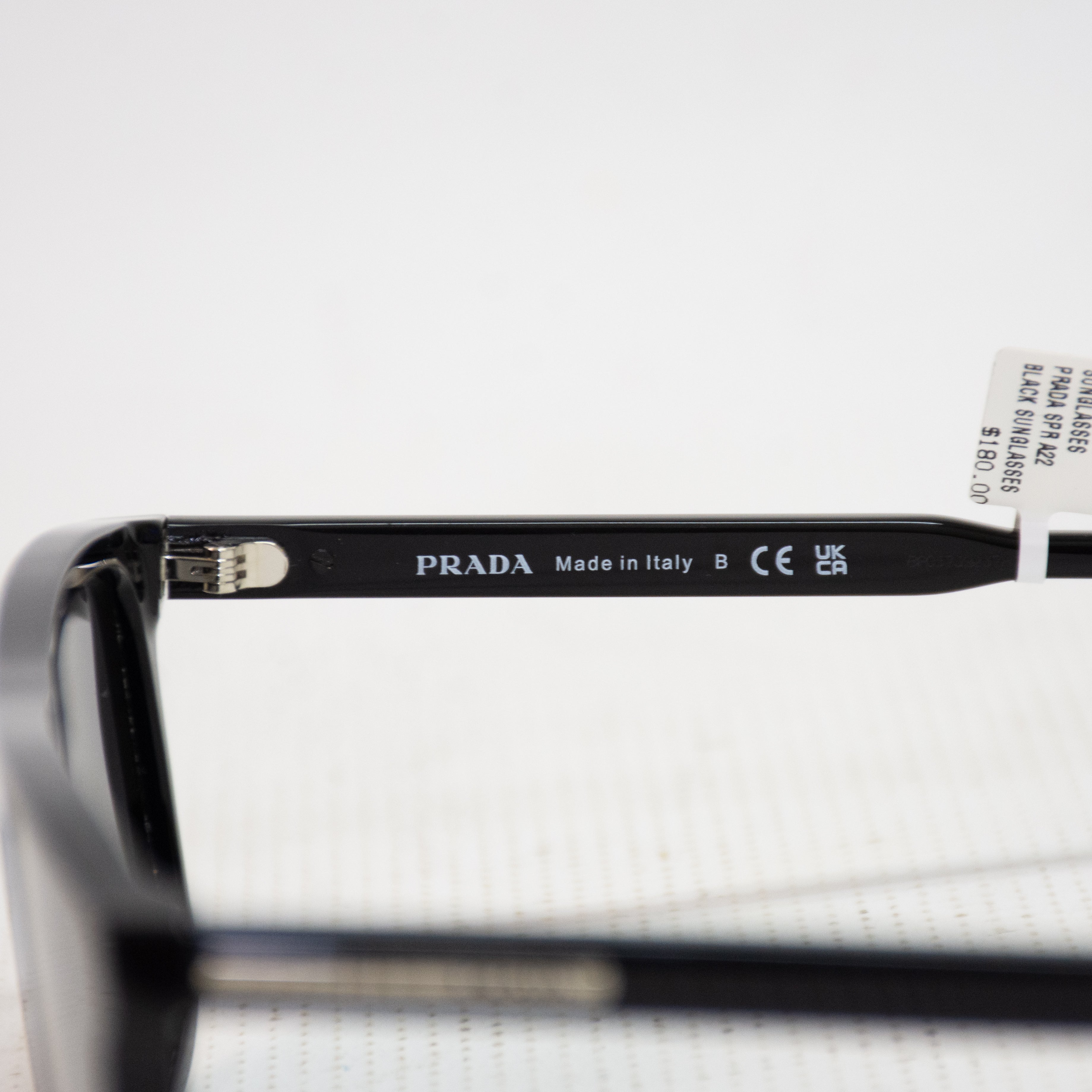 Prada Black Sunglasses - SPR A22