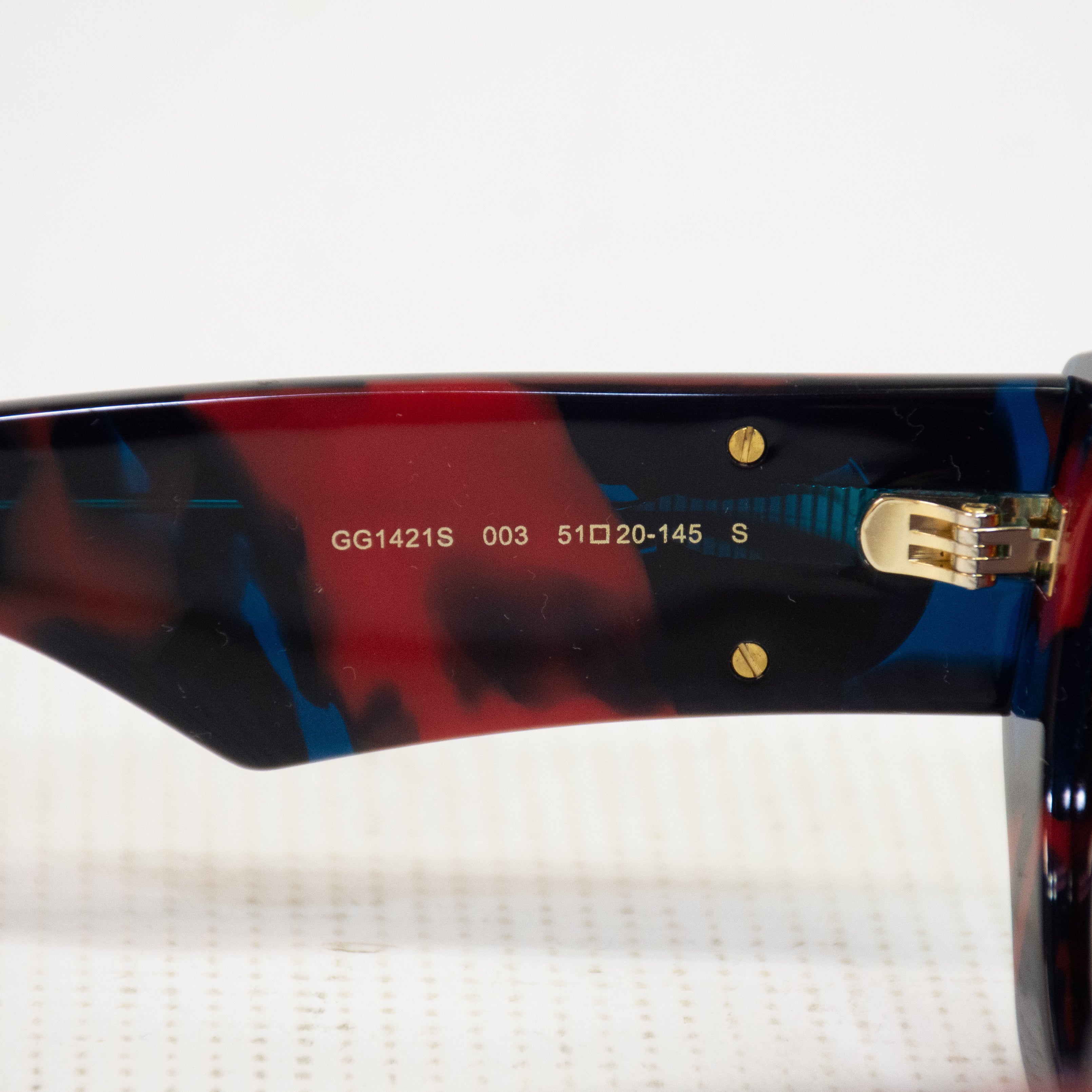 Gucci Navy & Red Sunglasses - GG1421S