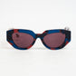 Gucci Navy & Red Sunglasses - GG1421S