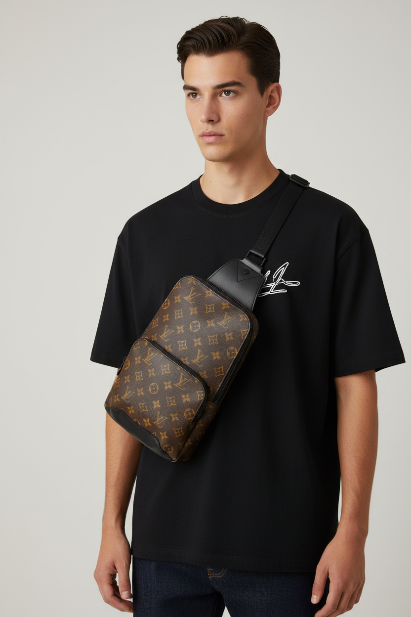 Louis Vuitton Avenue Macassar Monogram Sling Bag - M45897