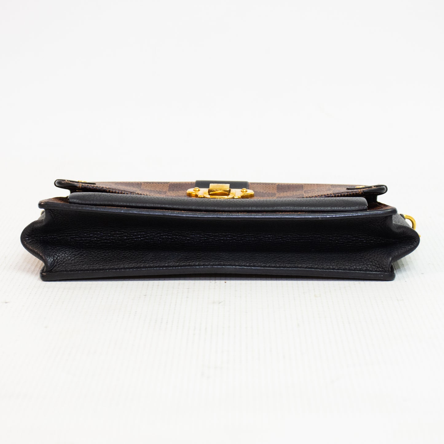Louis Vuitton Vavin Damier Ebene Canvas Chain Wallet