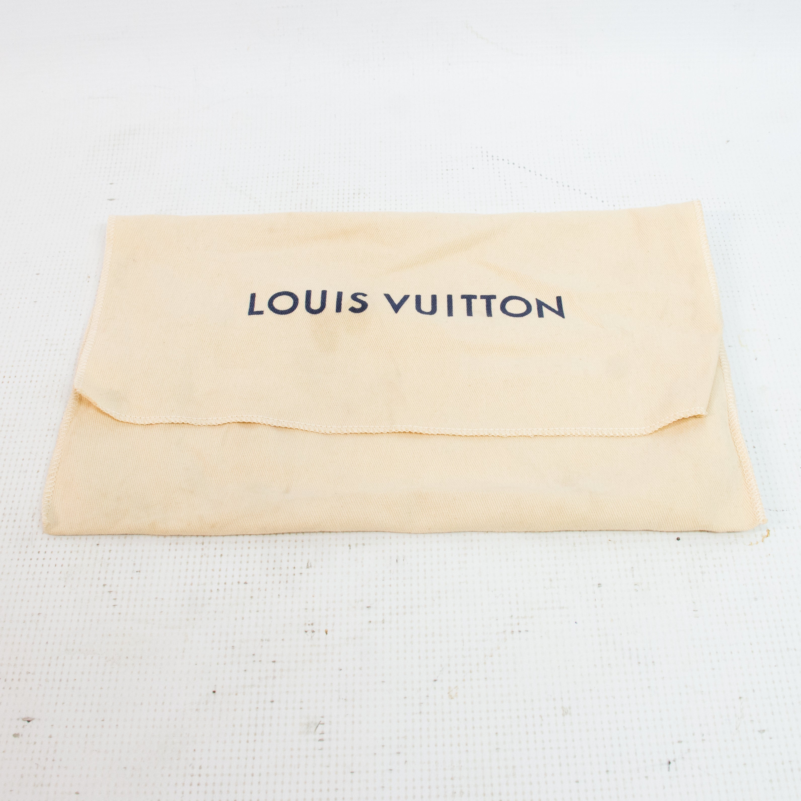 Louis Vuitton Vavin Damier Ebene Canvas Chain Wallet