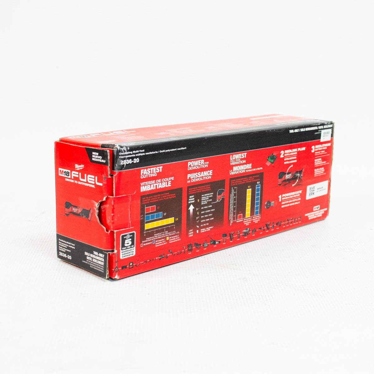 Milwaukee 2836-20 M18 Fuel Oscillating Multi-Tool