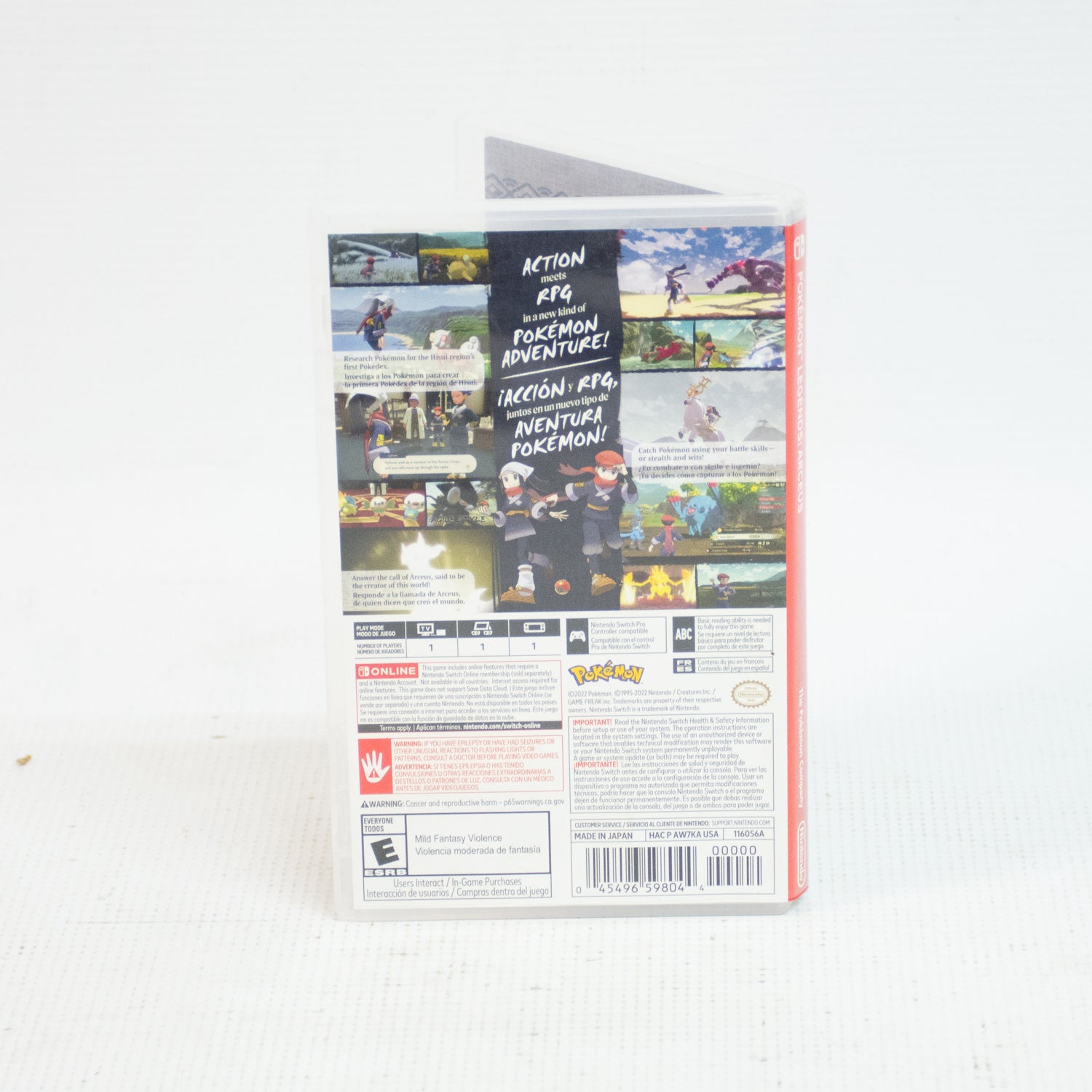 Nintendo Switch Pokemon Legends Arceus
