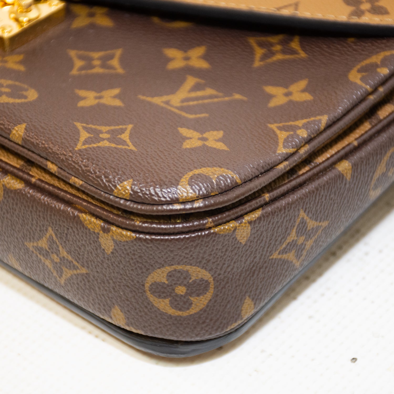 Louis Vuitton Reverse Monogram Pochette Metis Shoulder Bag