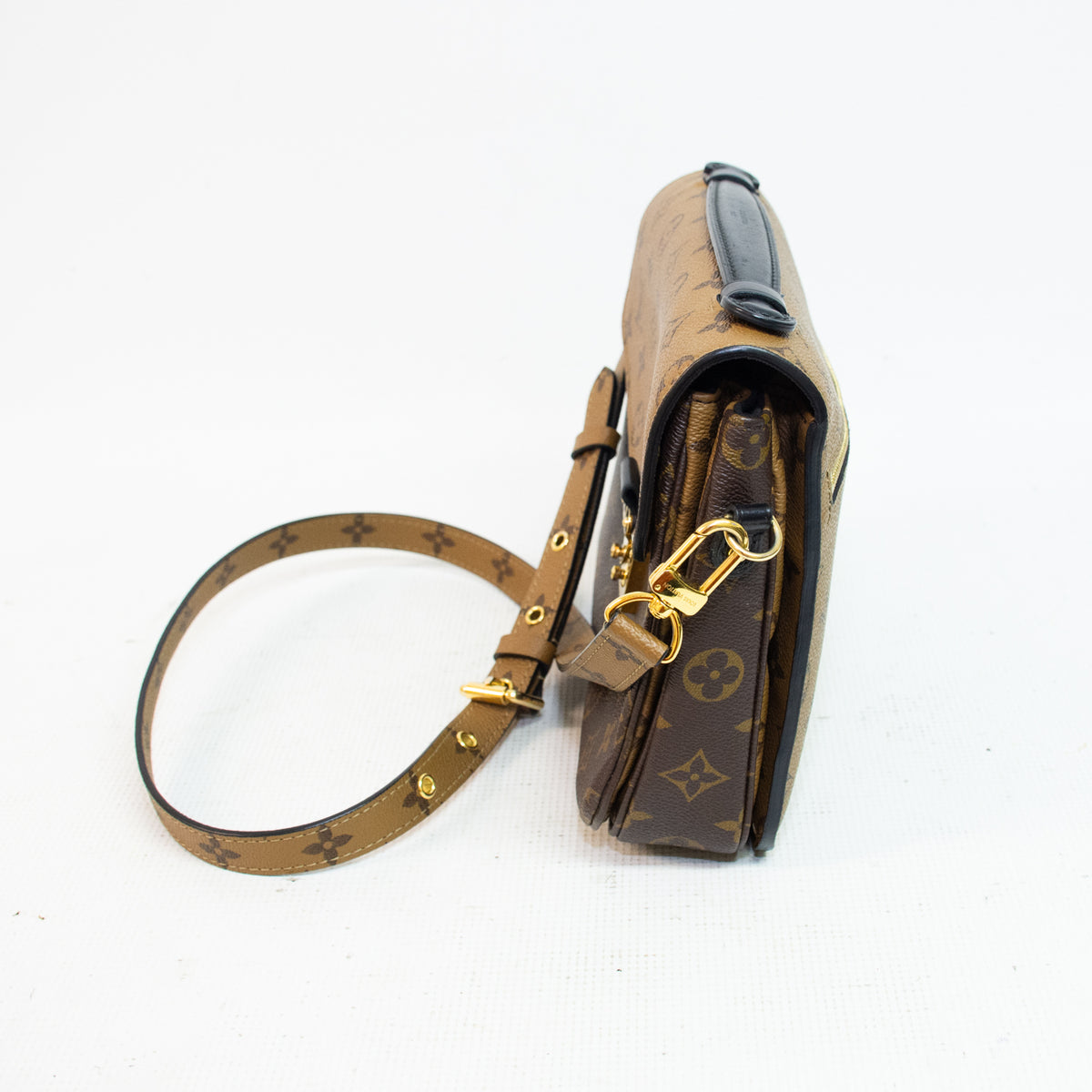 Louis Vuitton Reverse Monogram Pochette Metis Shoulder Bag