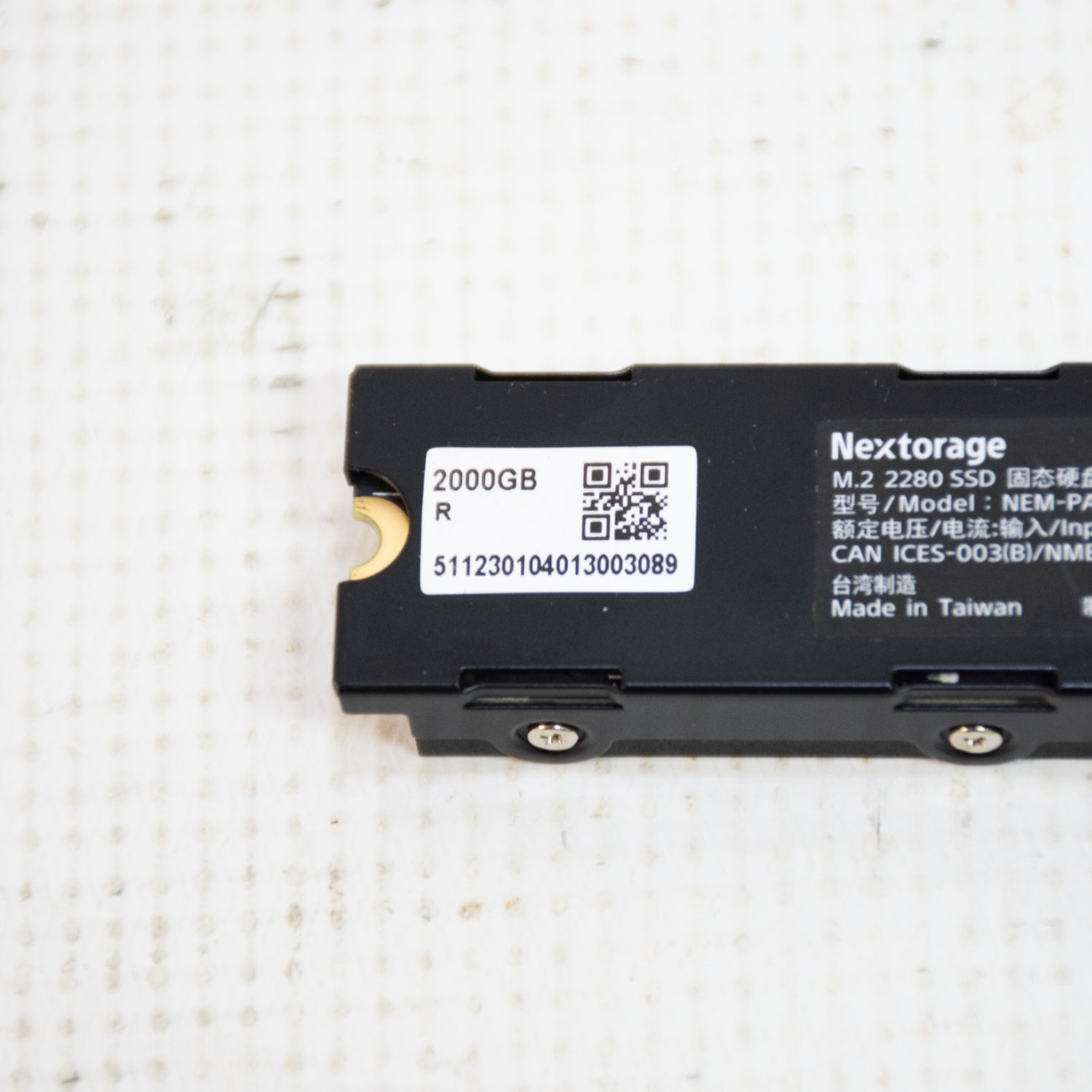Nextorage NEM-PA2TB 2TB SSD Harddrive