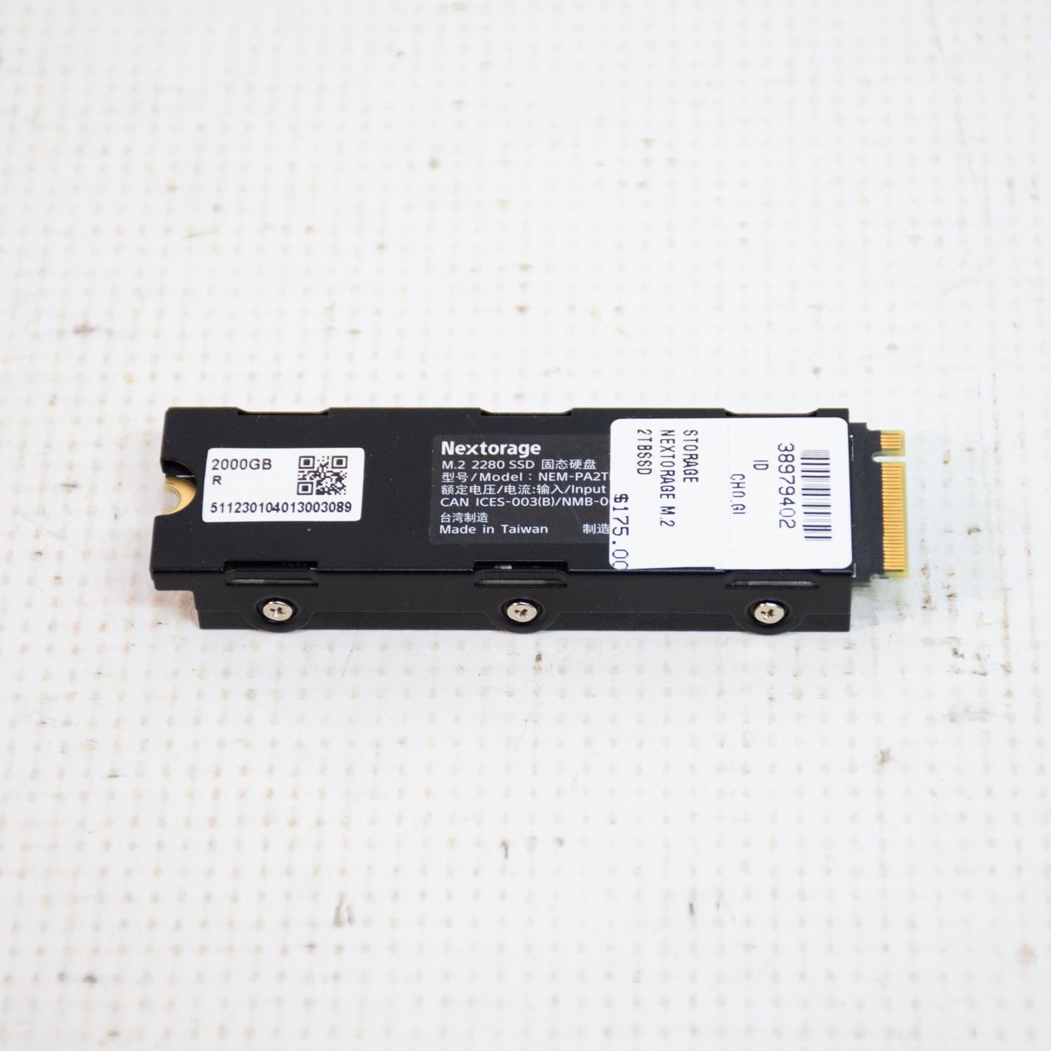 Nextorage NEM-PA2TB 2TB SSD Harddrive