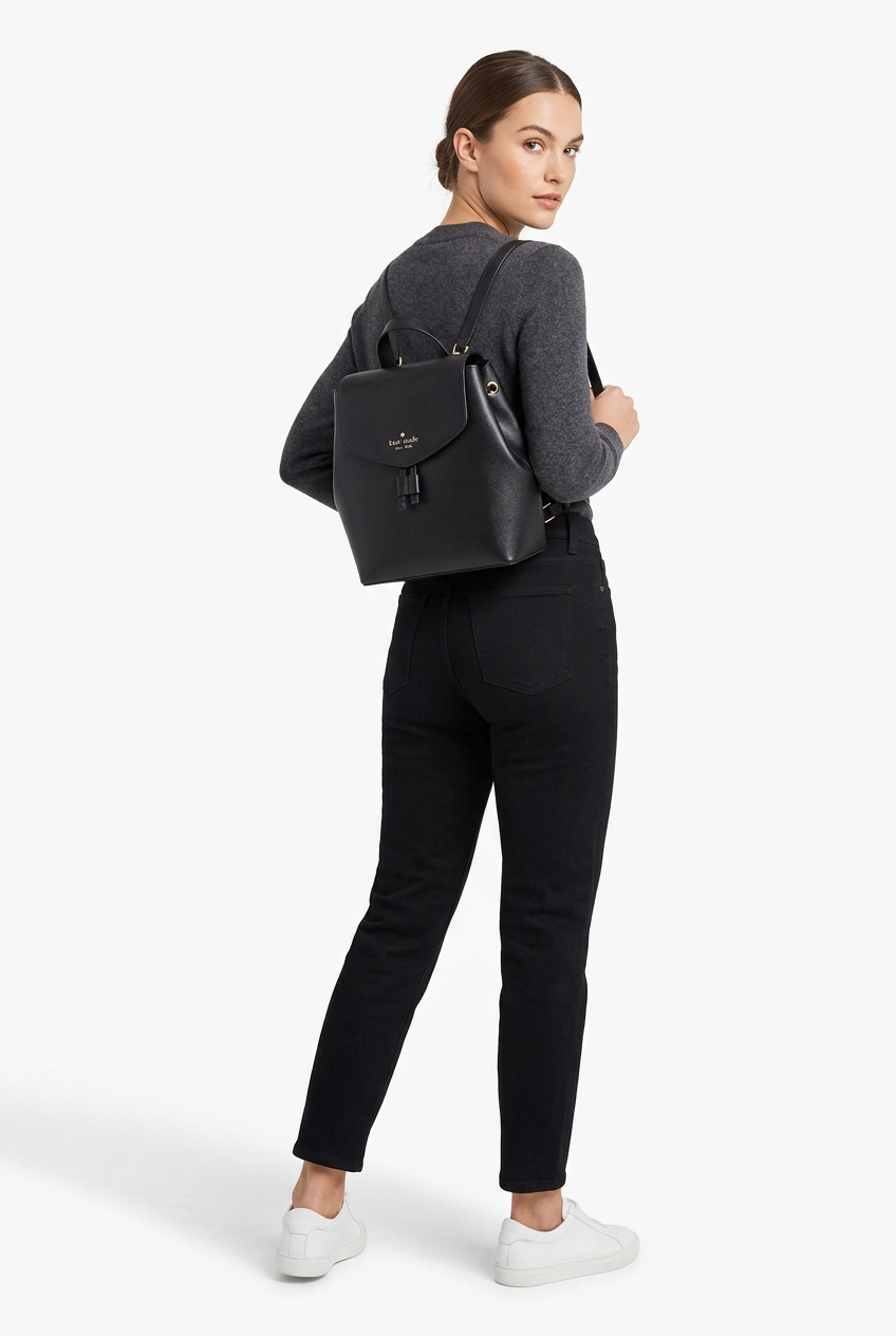 Kate Spade Black Backpack - KF635