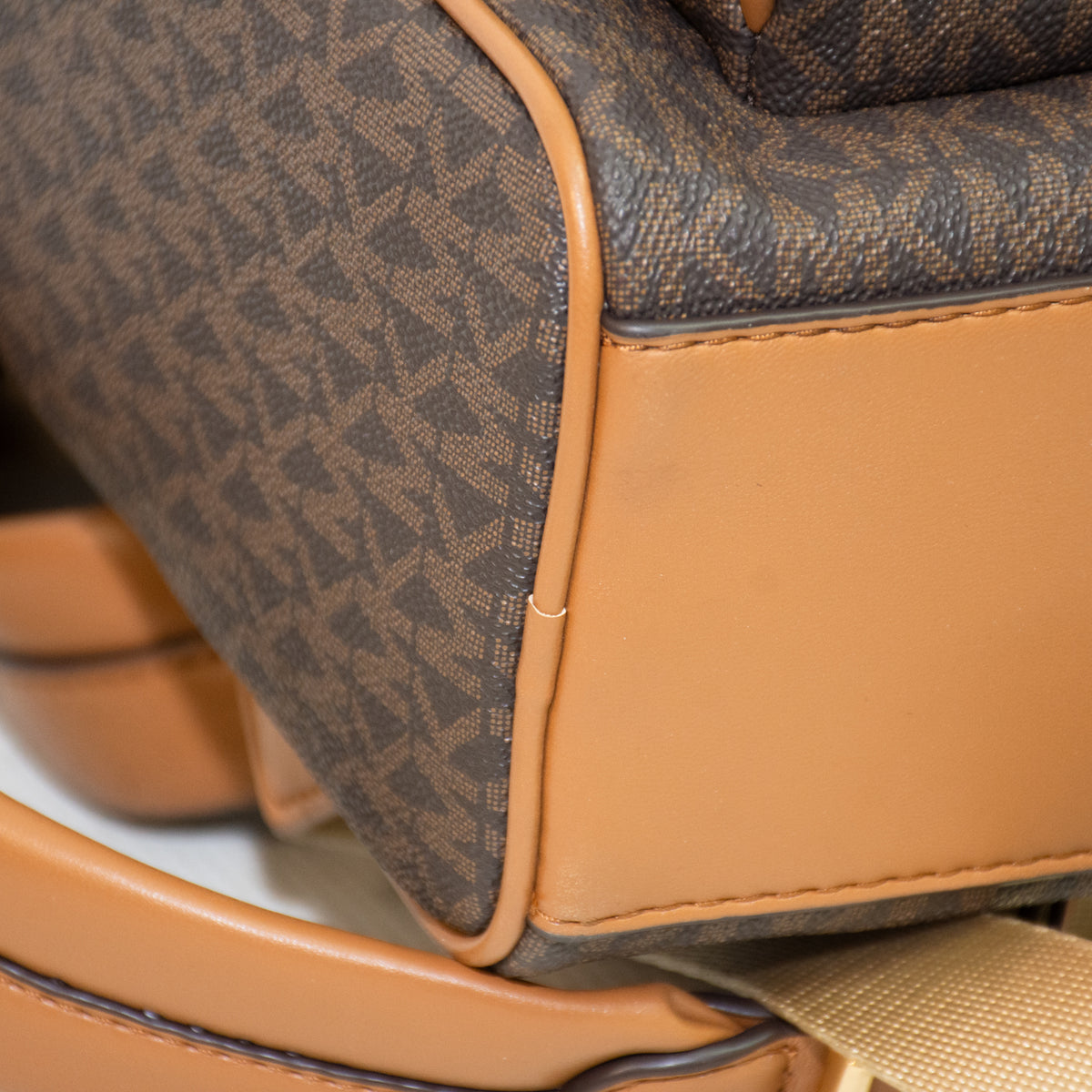 Michael Kors Bex MD Logo Signature Leather Backpack