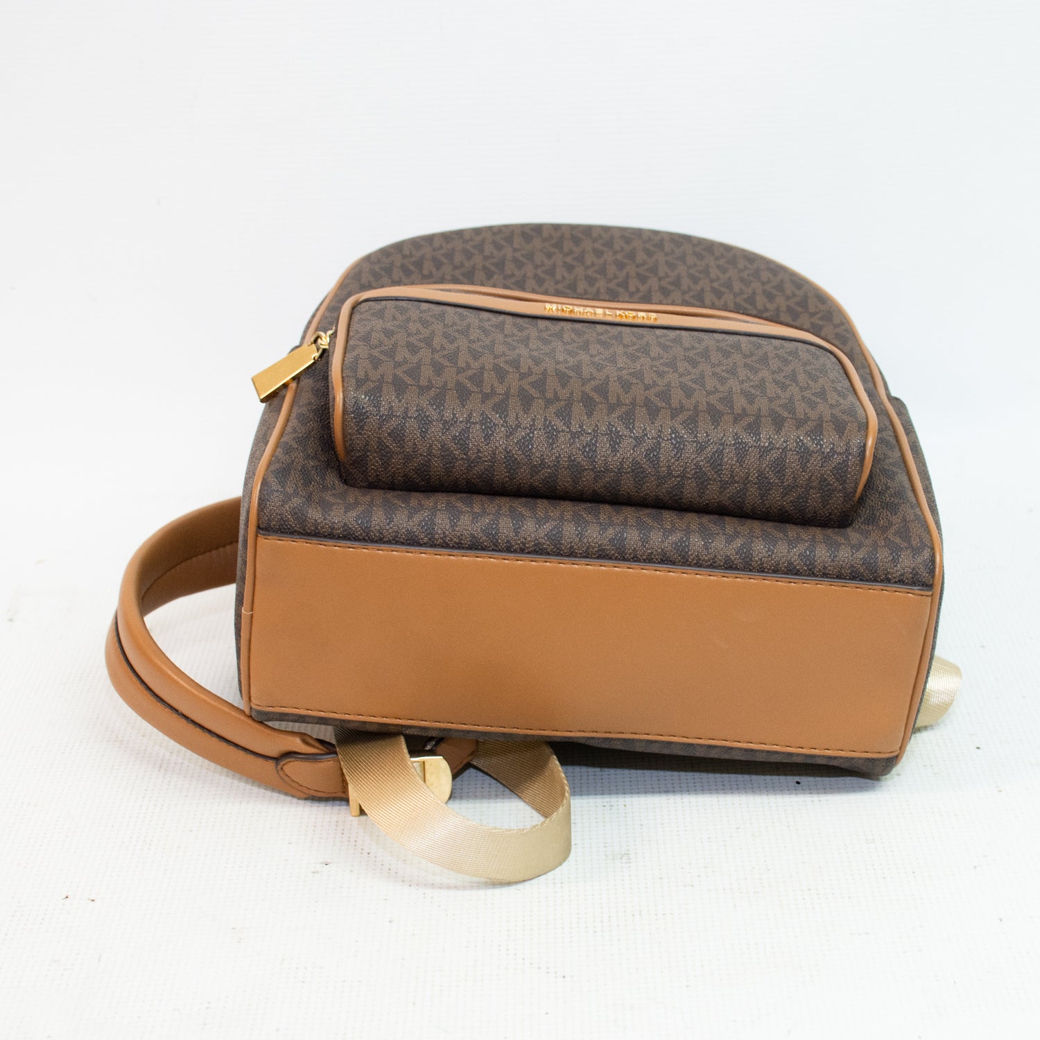 Michael Kors Bex MD Logo Signature Leather Backpack