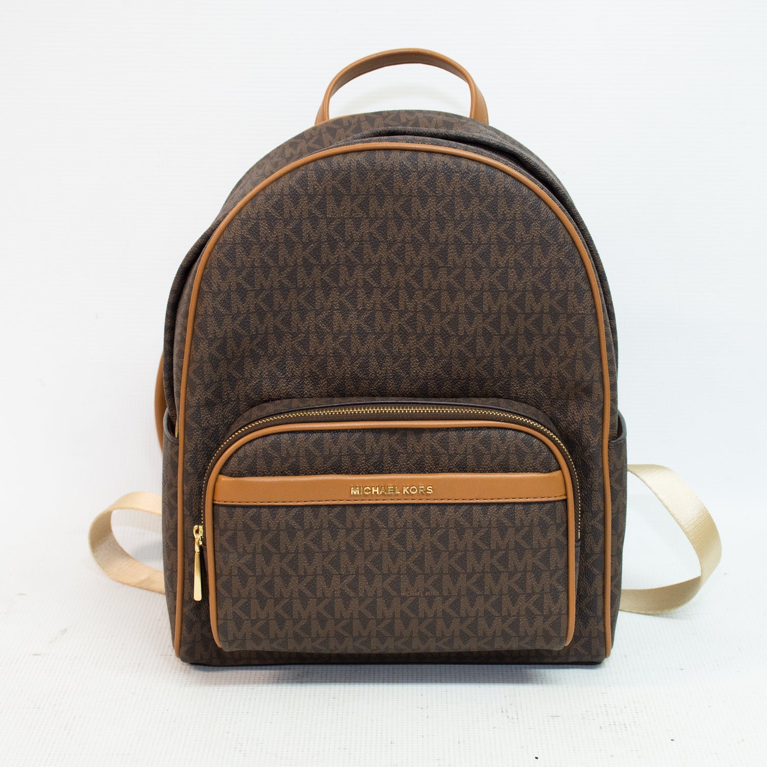 Michael Kors Bex MD Logo Signature Leather Backpack
