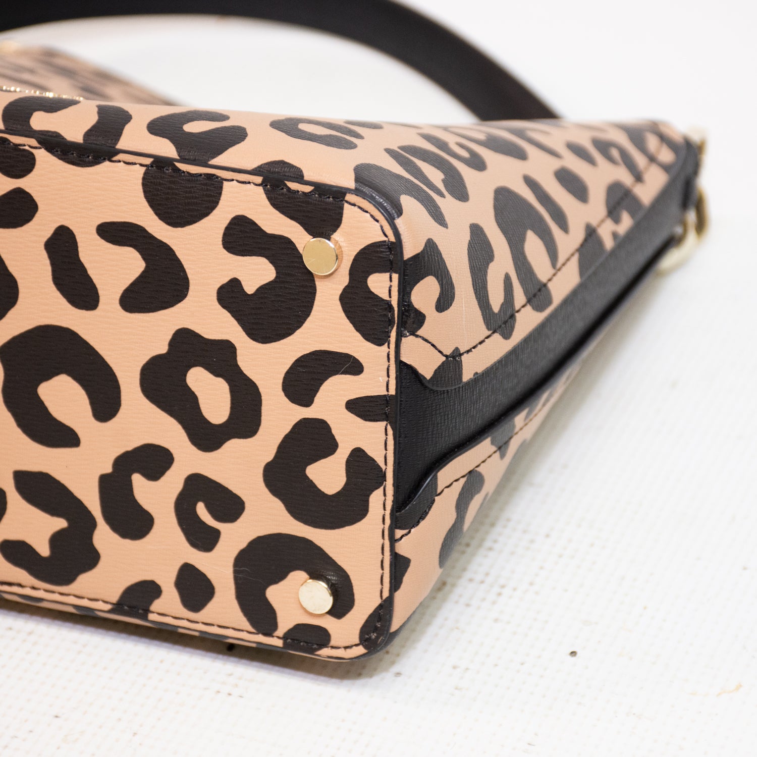 Kate Spade Darcy Leopard Print Bucket Bag