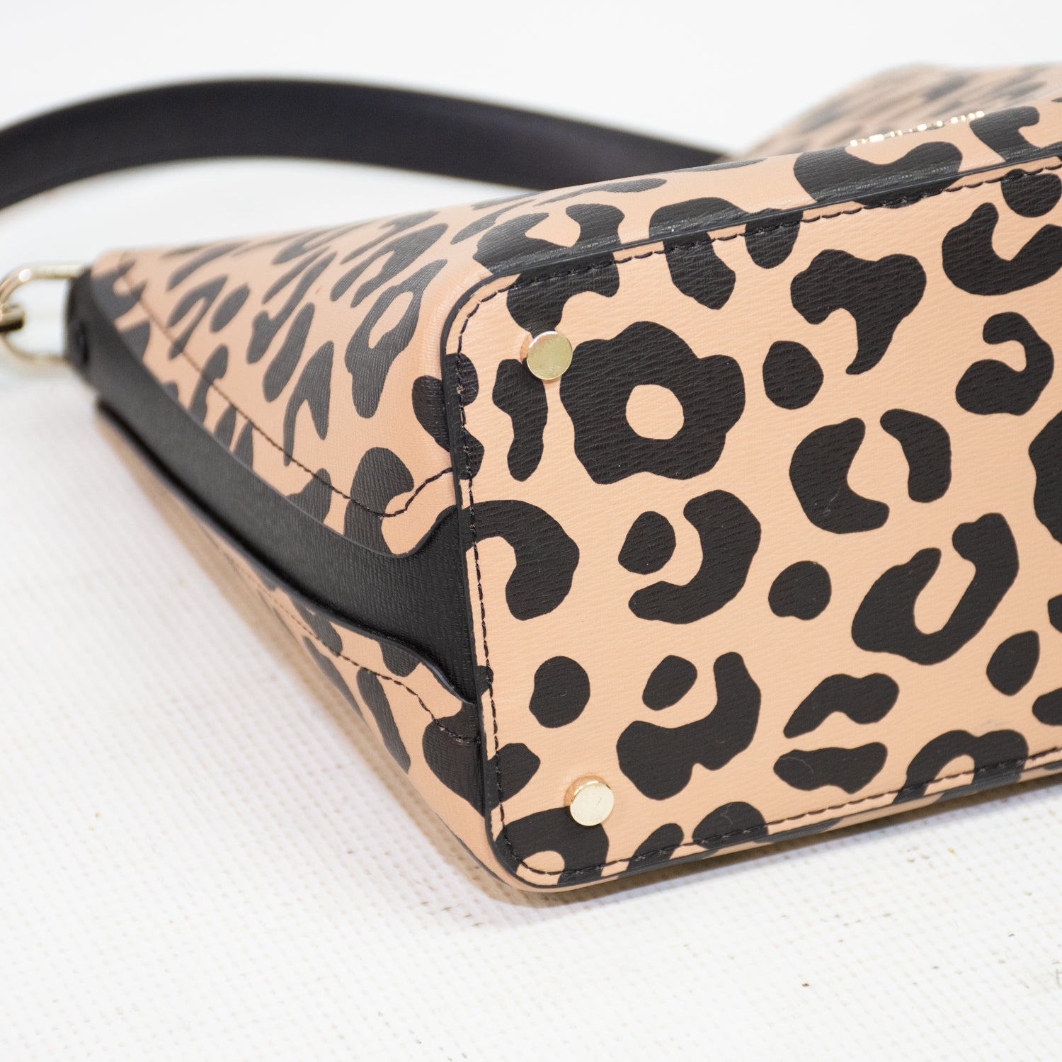 Kate Spade Darcy Leopard Print Bucket Bag
