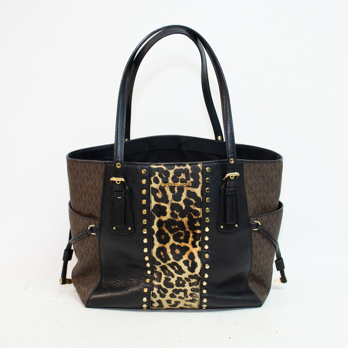 Michael Kors Voyager Leopard Tote Bag