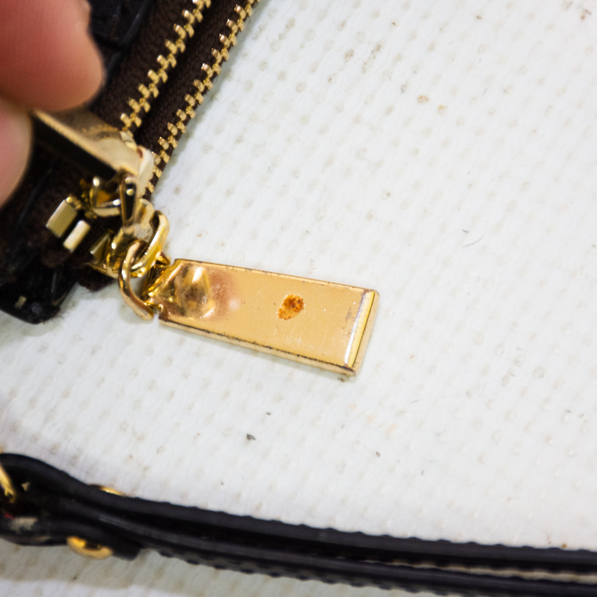 Michael Kors Voyager Leopard Print Gold Accent Wristlet