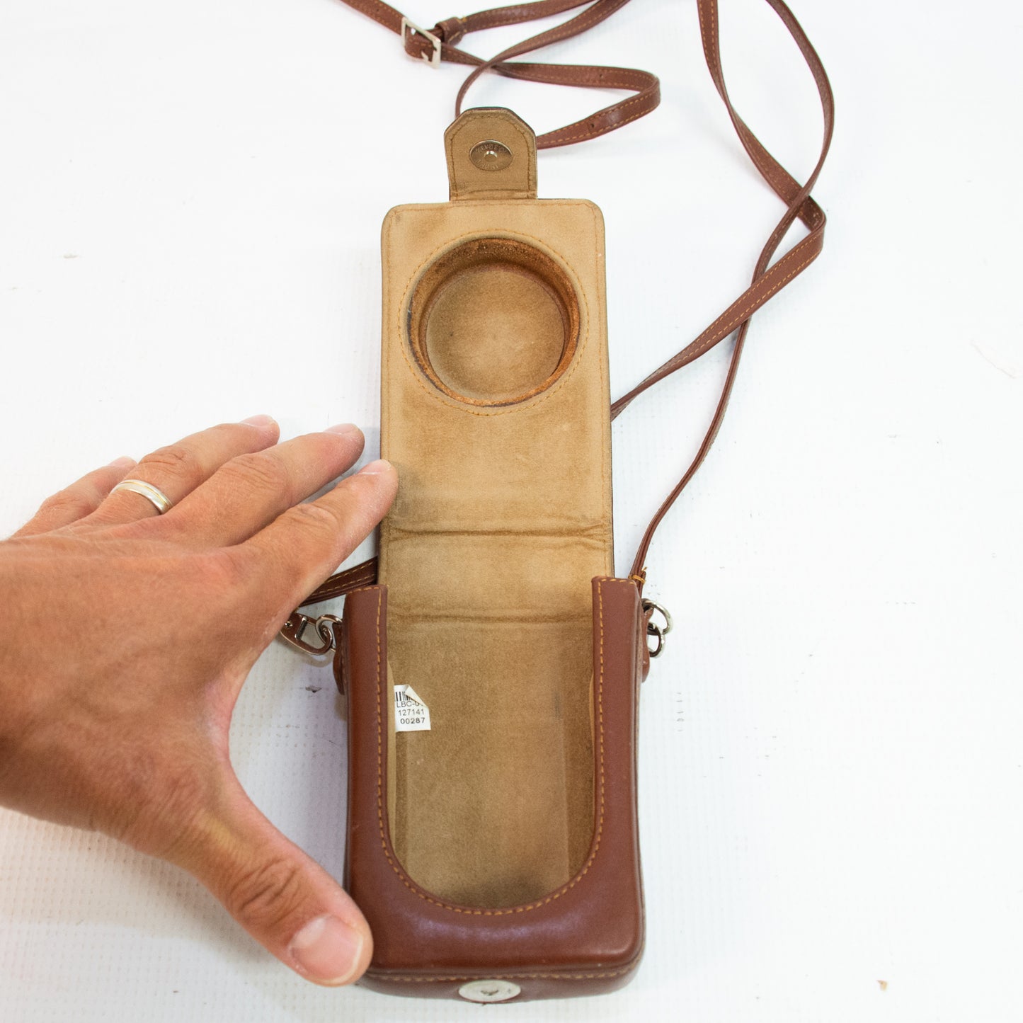 Leica LBC-01 127147  0287 Brown Leather Camera Case