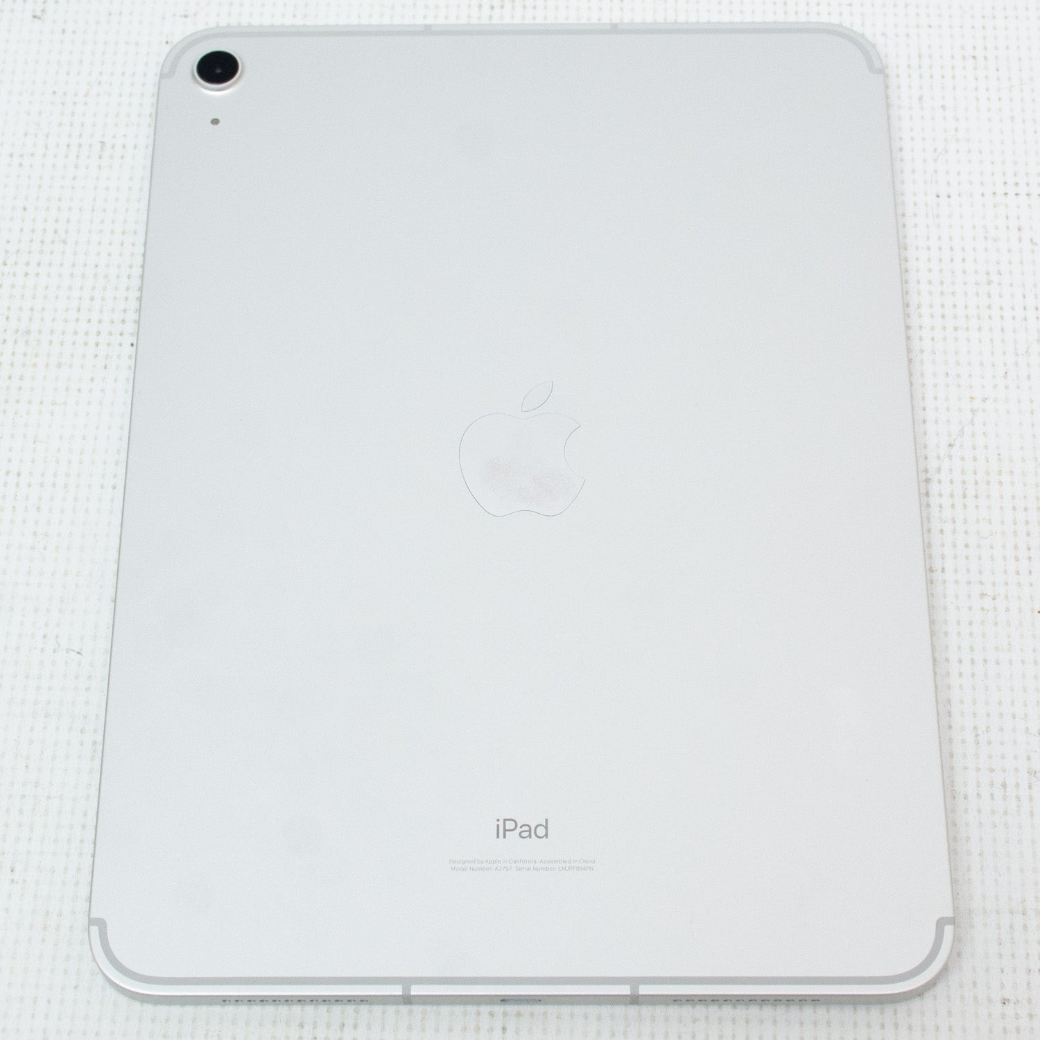 Apple iPad 10th Gen A2757 - 256 GB - Wifi/Cellular - Silver
