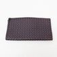 Bottega Veneta Intrecciato Over Turnlock Clutch