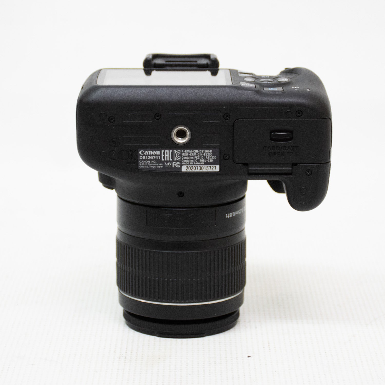 Canon Rebel T7 DSLR Camera w/ 18-55mm Lens