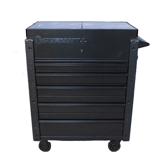 Cornwell CTBS355KMR 5-Drawer Sliding Top Cart