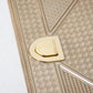 Dior Micro Cannage Diorama - Gold Metallic Purse - Medium