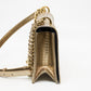 Dior Micro Cannage Diorama - Gold Metallic Purse - Medium