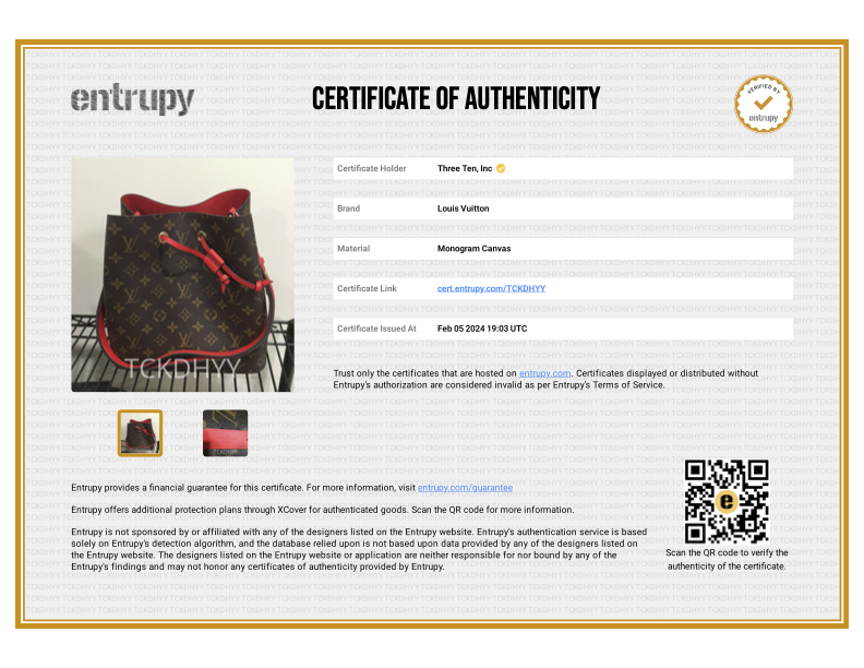 Louis Vuitton Monogram Red Poppy Neo Purse - M44021