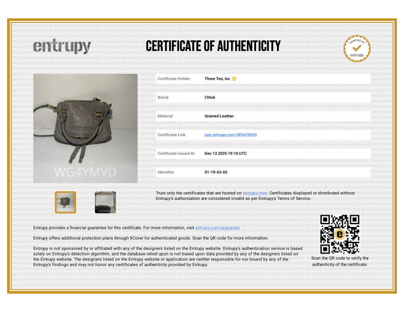 Chloe Net Sustain Marcie Medium Textured Leather Tote