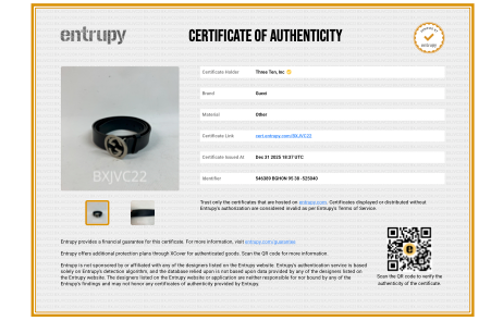 Gucci "GG" SV Logo Black Belt - 525050