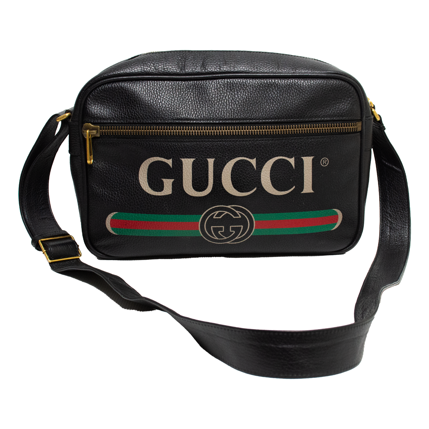 Gucci 523589 Negro Messenger Bag