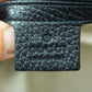 Gucci Crossbody Large Logo Web Print Black Leather Messenger Bag