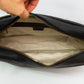 Gucci Crossbody Large Logo Web Print Black Leather Messenger Bag