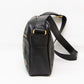 Gucci Crossbody Large Logo Web Print Black Leather Messenger Bag