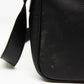 Gucci Crossbody Large Logo Web Print Black Leather Messenger Bag