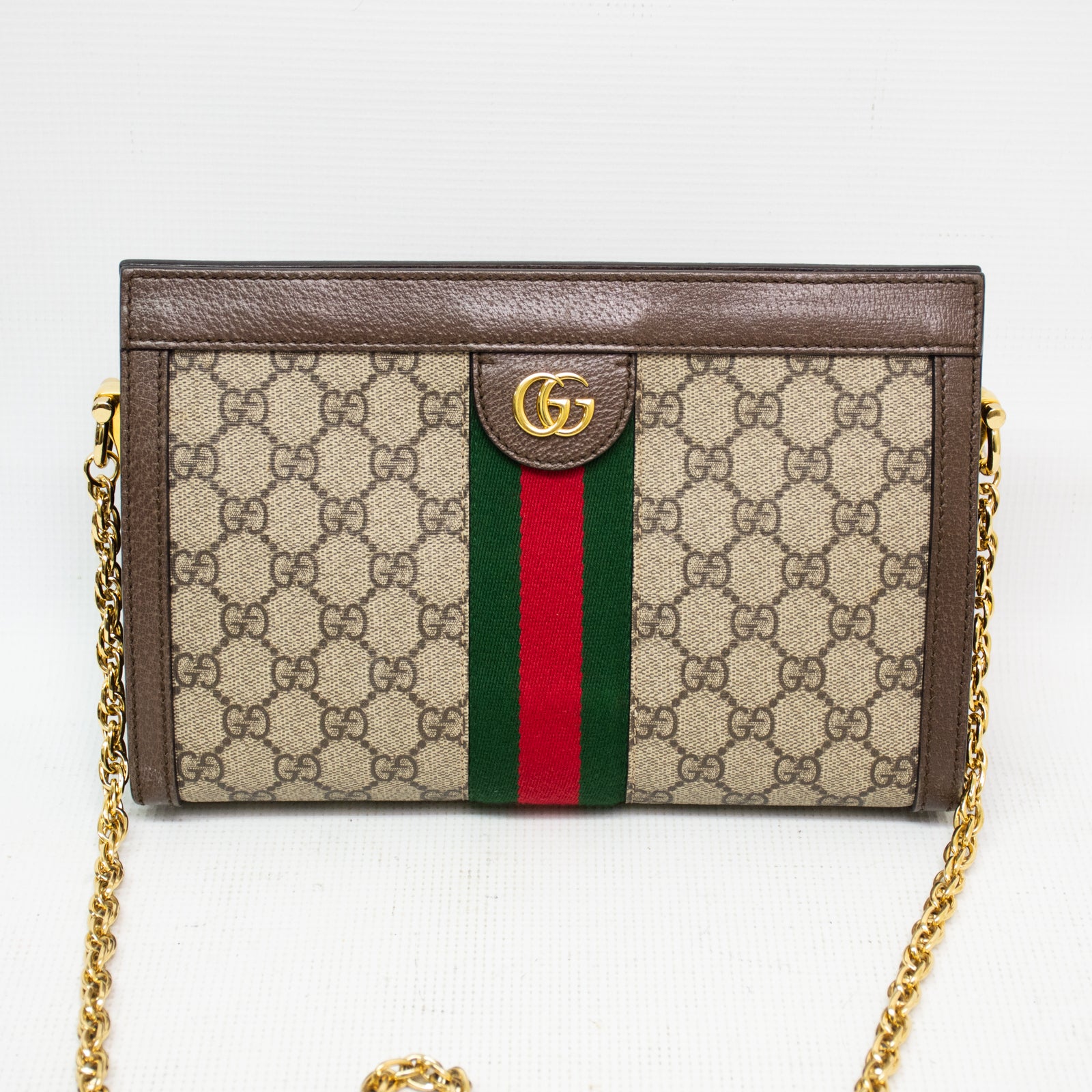 Gucci GG Supreme Ophidia Chain-Strap Shoulder Bag - 503877