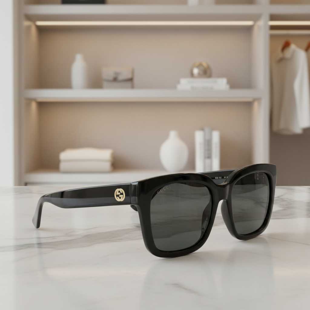 Gucci GG1338S Black Sunglasses