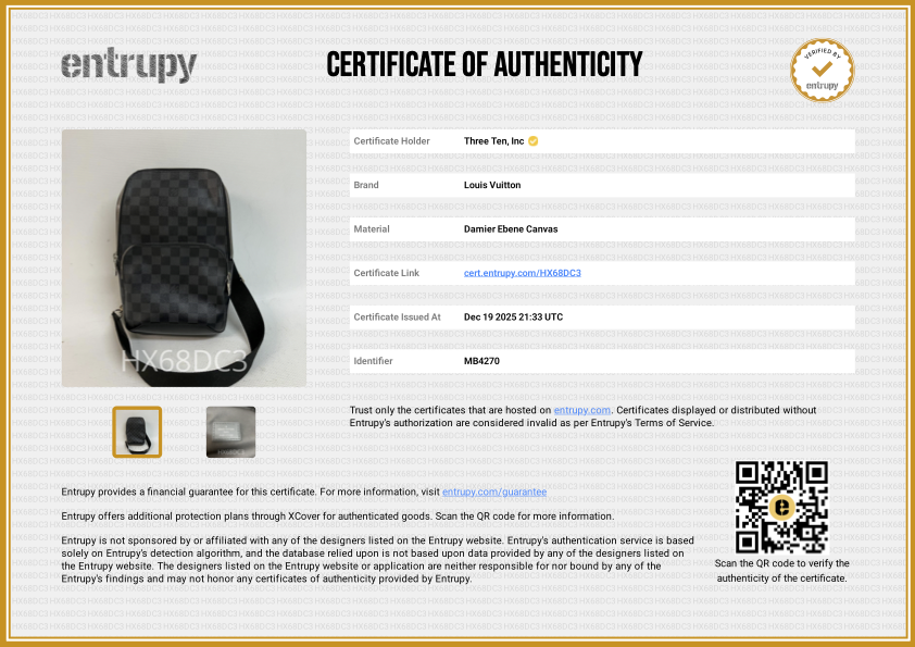 Louis Vuitton N41719 Damier Graphite Ave Sling Bag