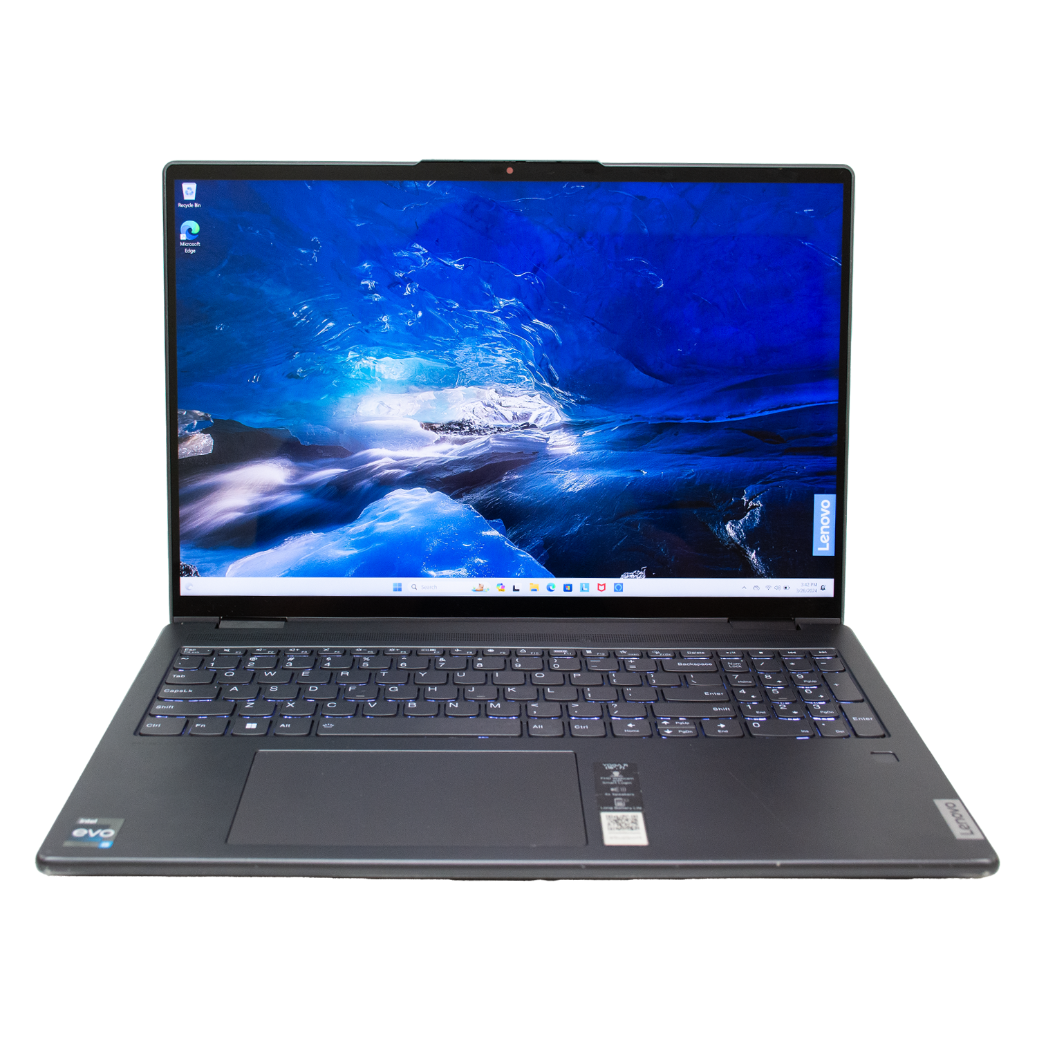 Lenovo Yoga 7 16IAPY Laptop - Intel i5-1240P @ 1.7Ghz, 8 GB Ram, 256 GB SSD