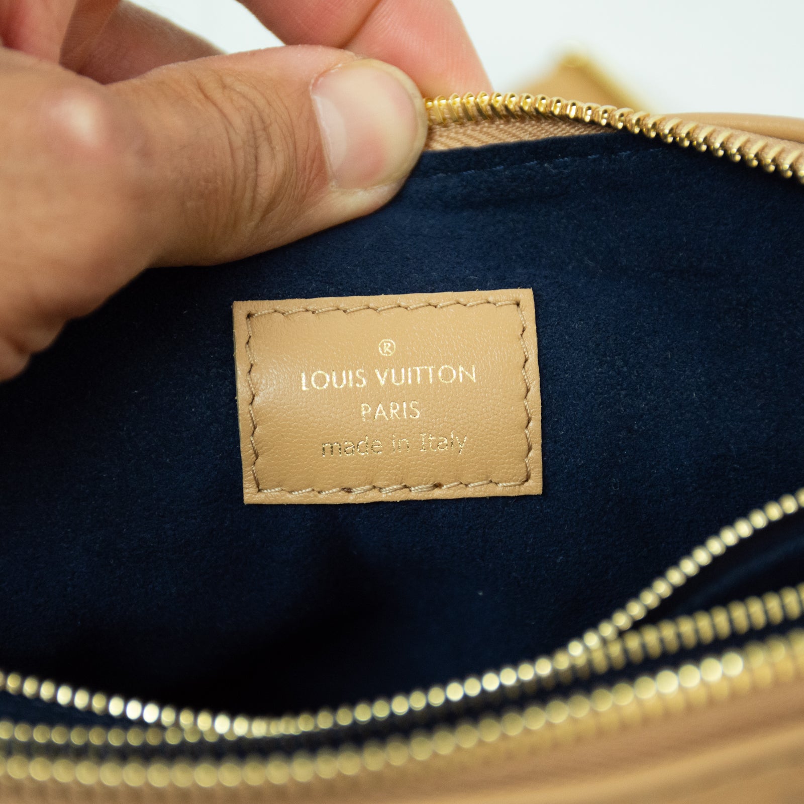 Louis Vuitton M57791 Coussin PM Camel Crossbody Bag