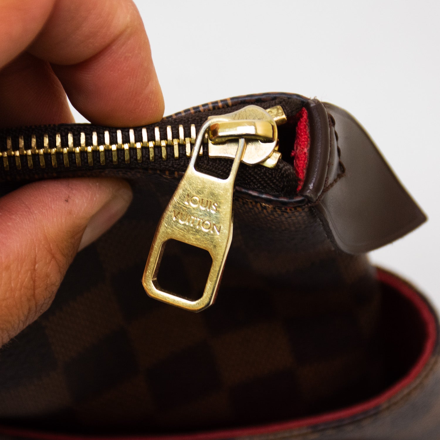 Louis Vuitton Totally Damier Ebene MM Handbag