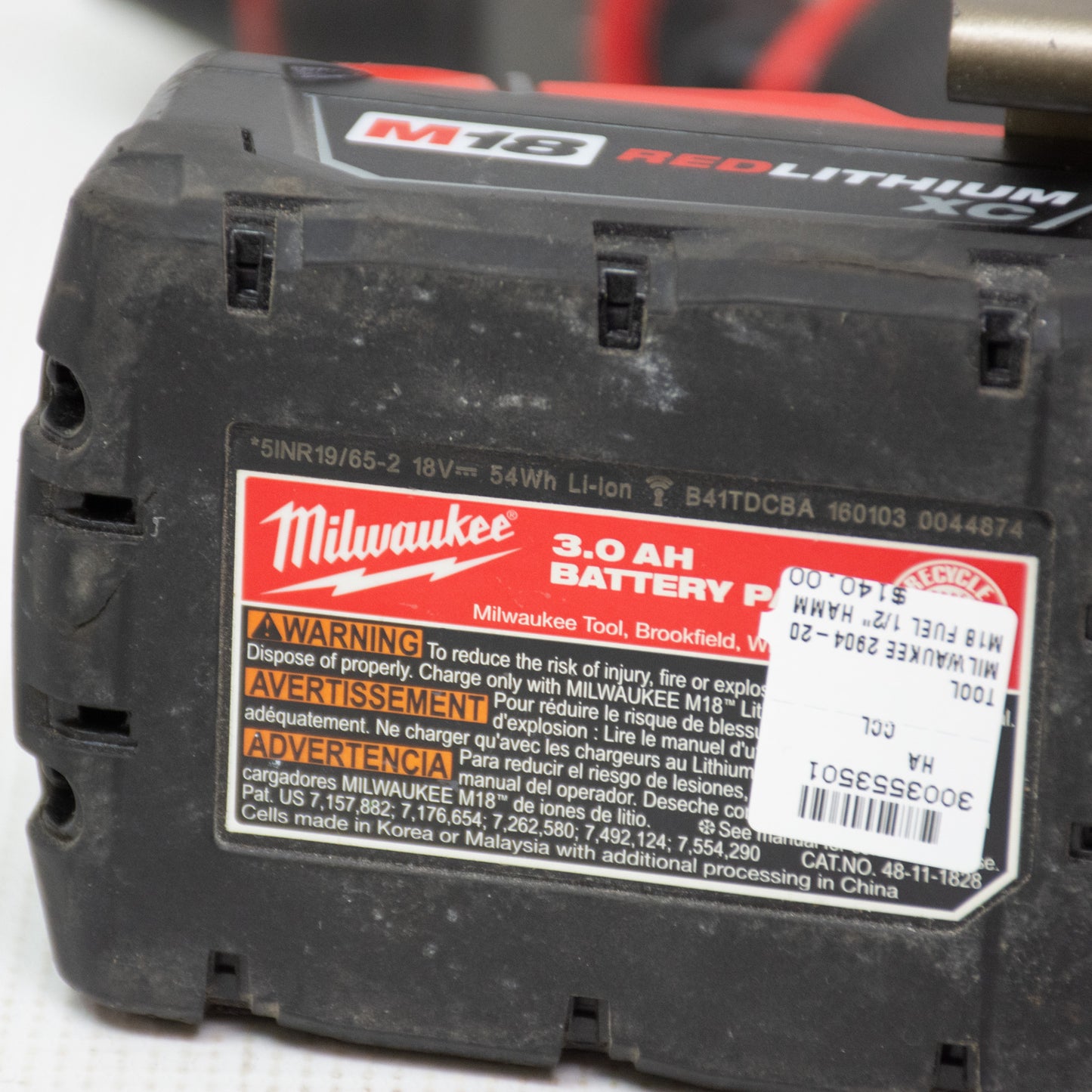 Milwaukee 2904-20 M18 Combustible 1/2" Taladro percutor/Destornillador