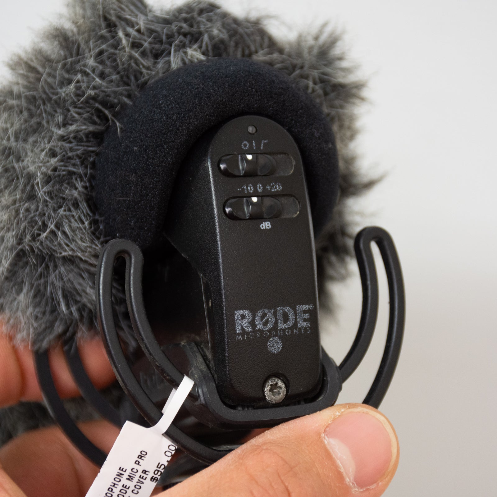 Rode Mic Pro - Shot Mic with Fox Cover