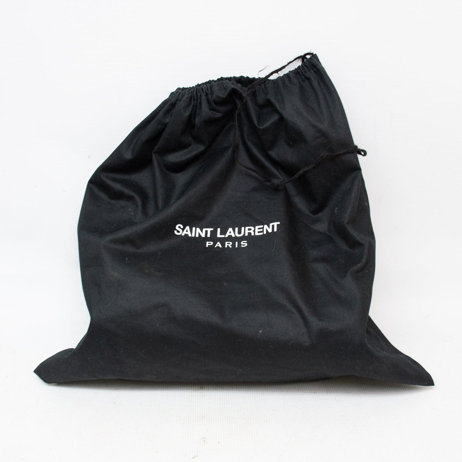 Saint Laurent Sac De Jour - French Small Blue Smooth Leather Tote