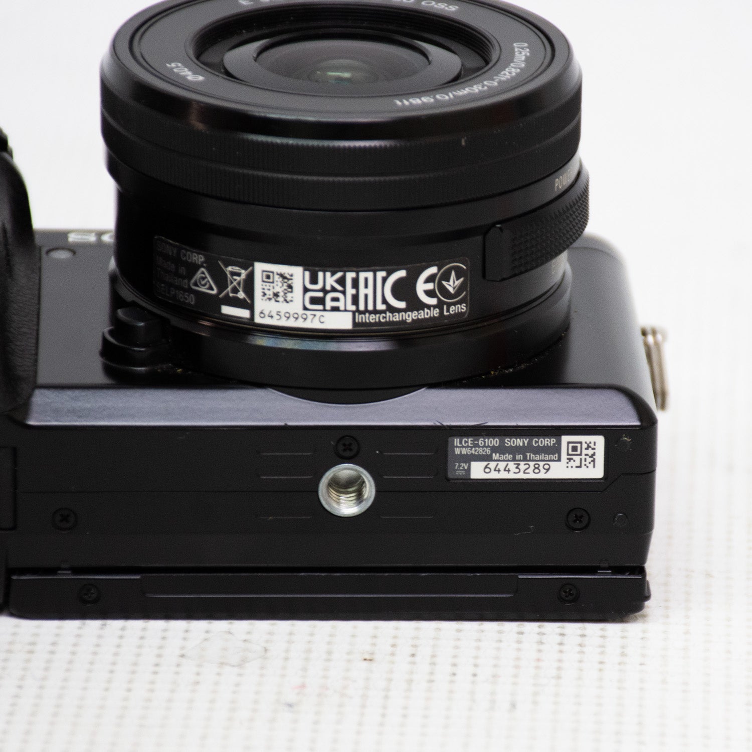 Sony Alpha A6100 24.2MP Mirrorless Camera Set