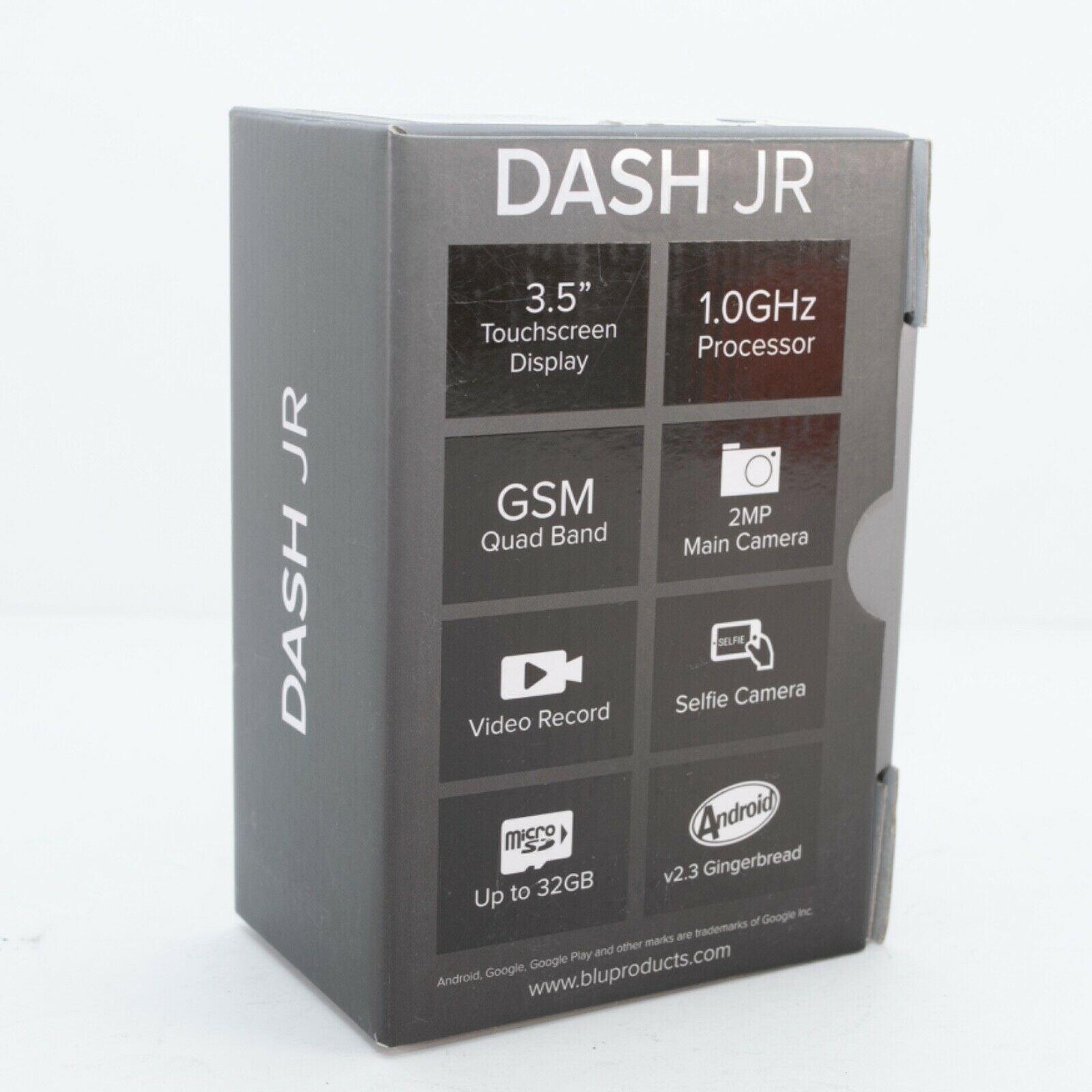 BLU Dash JR W D141w - Black (Unlocked) Smartphone - ipawnishop.com