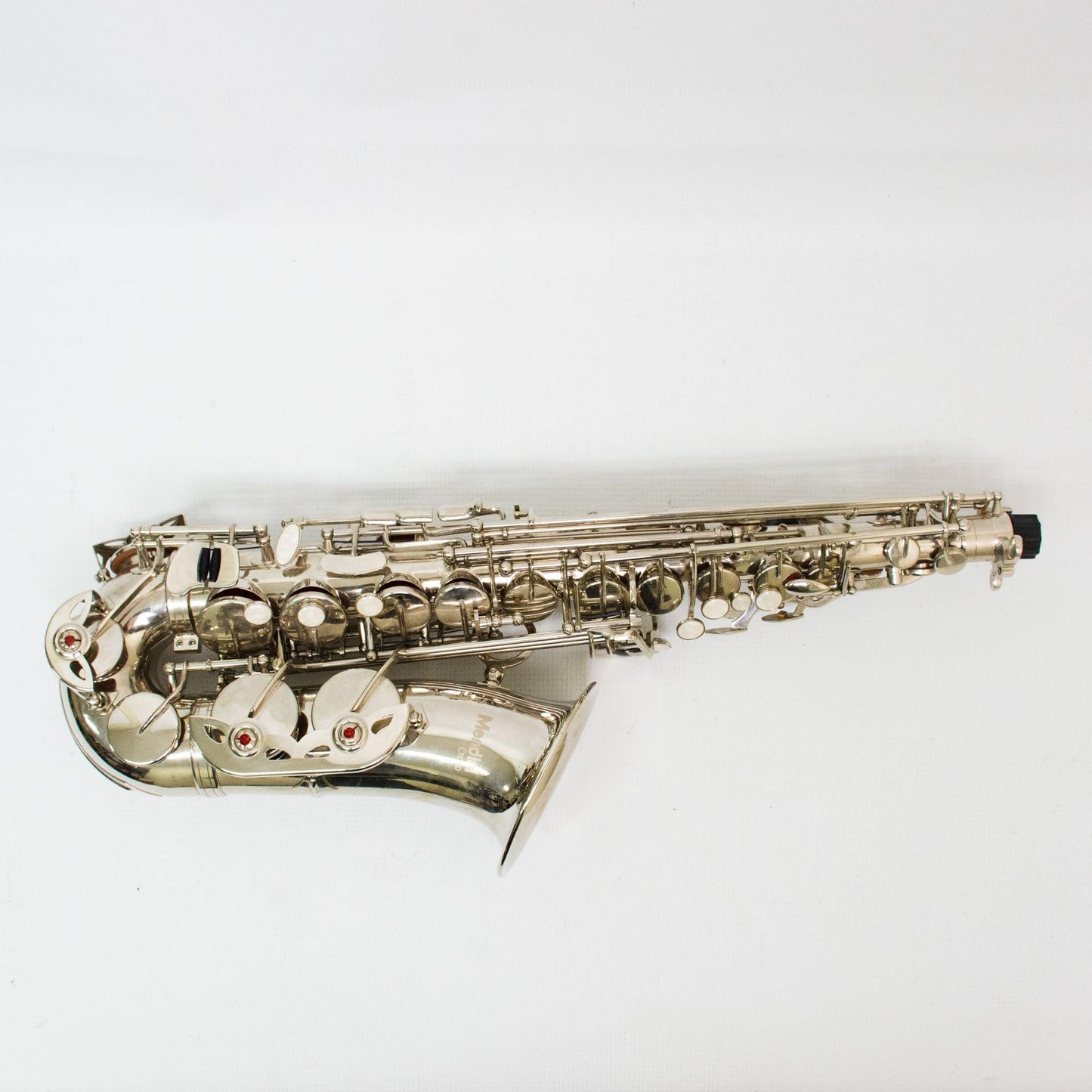 Cecilio Mendini Saxophone - Silver colored - ipawnishop.com