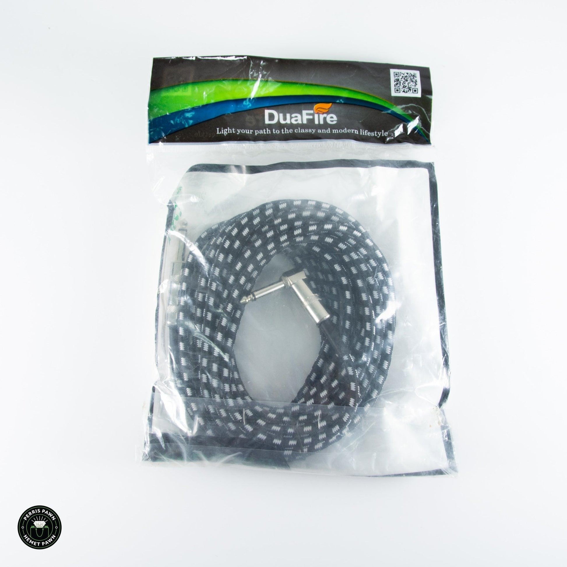 Duafire 6m Right Angle Guitar Cable - ipawnishop.com