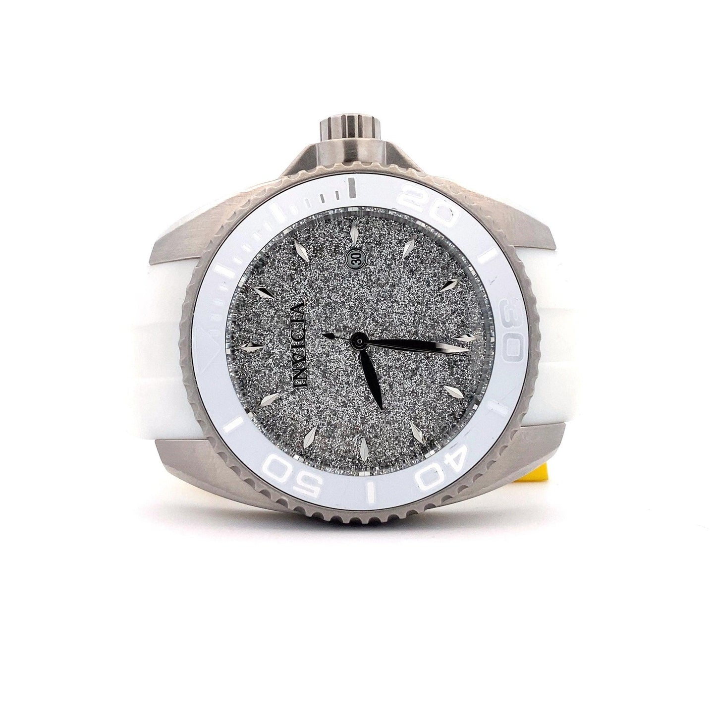 Invicta Angel Glittery Plata Reloj de Cuarzo para Mujer - ipawnishop.com